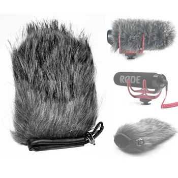 

Fomito EN-18 Furry Microphone Windscreen Wind Cover for RODE VIDEOMIC GO