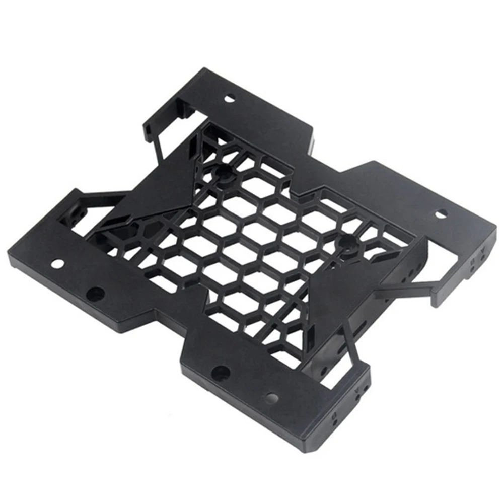 5.25" To 3.5" 2.5" Bracket HDD Mounting SSD Cooling Fan Tray Hard Drive Case Adapter