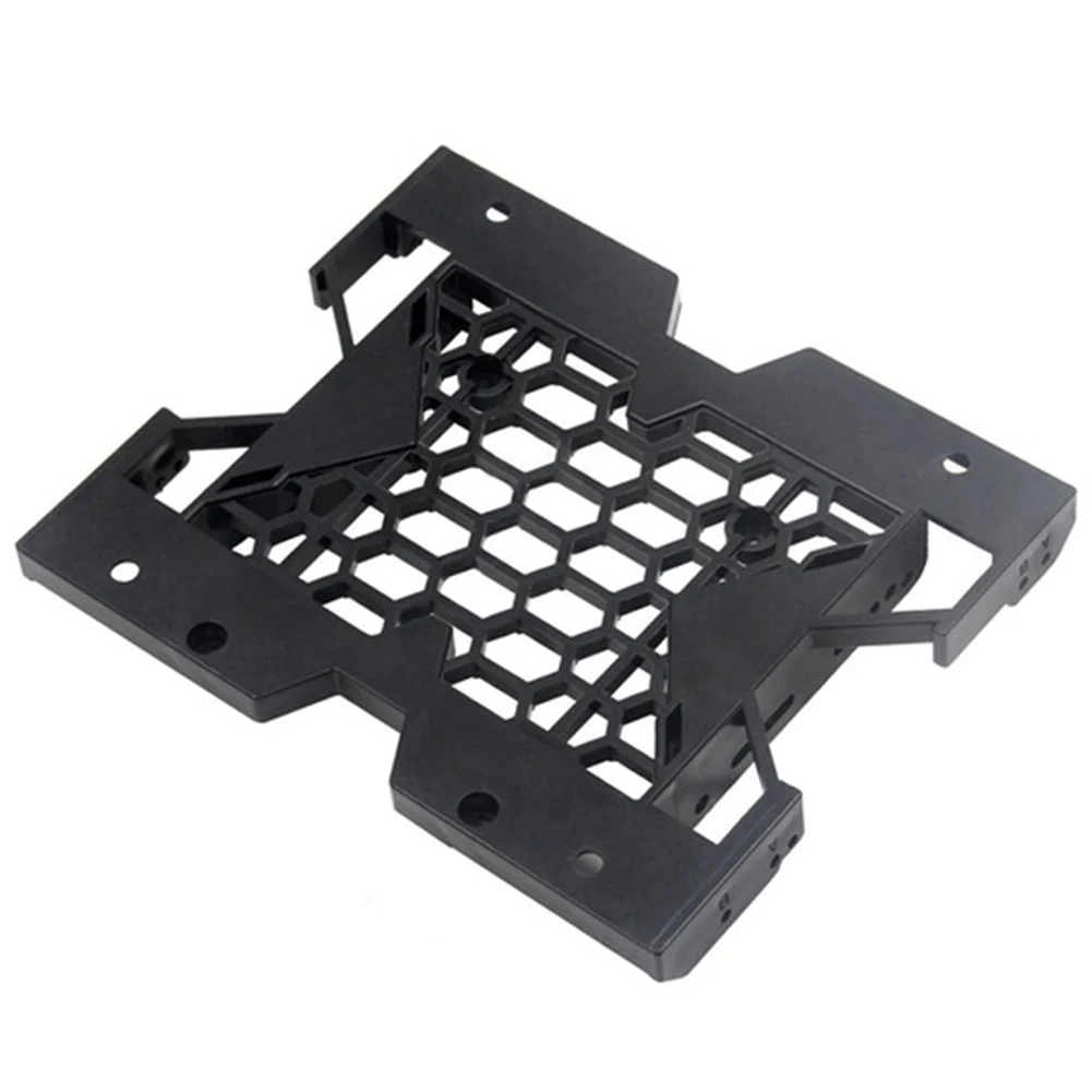 

5.25" To 3.5" 2.5" Bracket HDD Mounting SSD Cooling Fan Tray Hard Drive Case Adapter