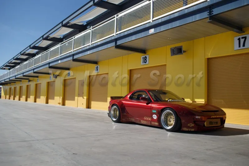 1992-1997 Mazda RX7 FD3S Rocket Bunny V2 Style Wide Body Kit (17)