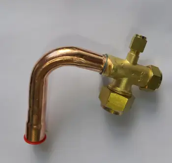 

Air Conditioner Parts A/C curved stop valve 3/4" or 19mm copper valve