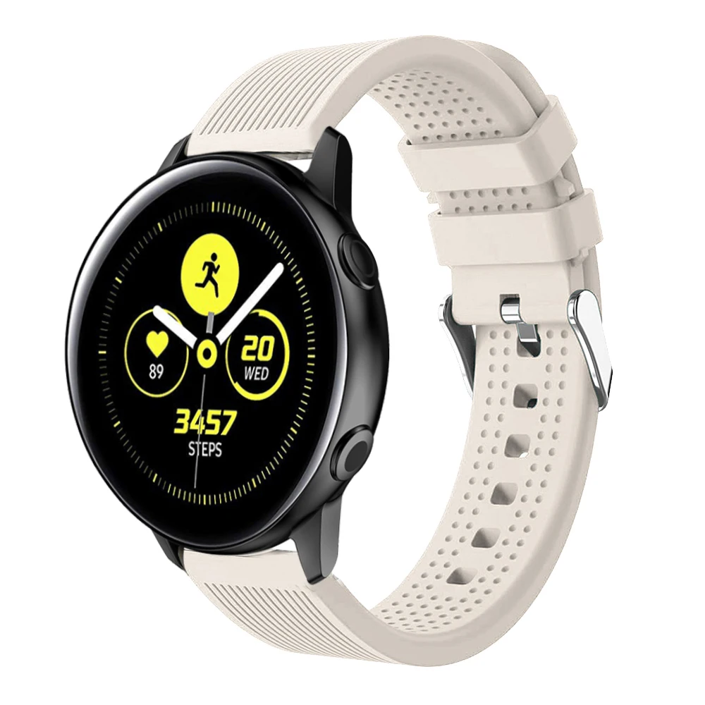 Спортивный силиконовый ремешок для часов samsung Galaxy watch активный ремешок для samsung Galaxy 42 мм/gear S2 Смарт-часы сменный Браслет