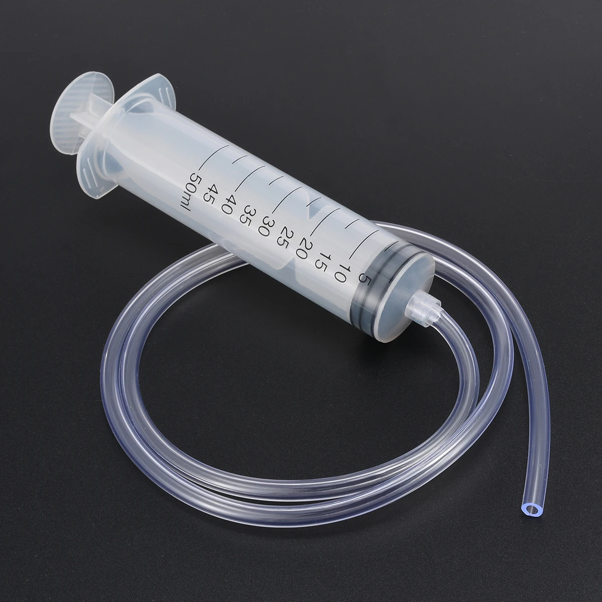 Transparent Syringe 50ML Plastic Syringe + 80cm Length Flexible Tube for Industrial Production Dispensing Tool