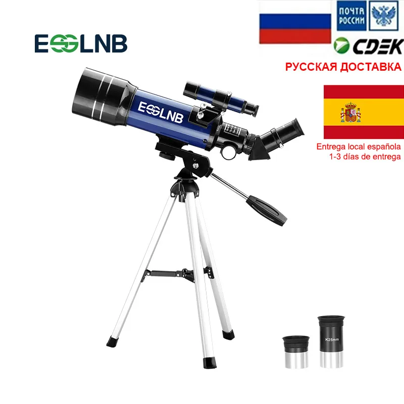 F36070 الفلكي تلسكوب مع ترايبود Finderscope للمبتدئين استكشاف الفضاء القمر مشاهدة أحادي تلسكوب هدية للأطفال