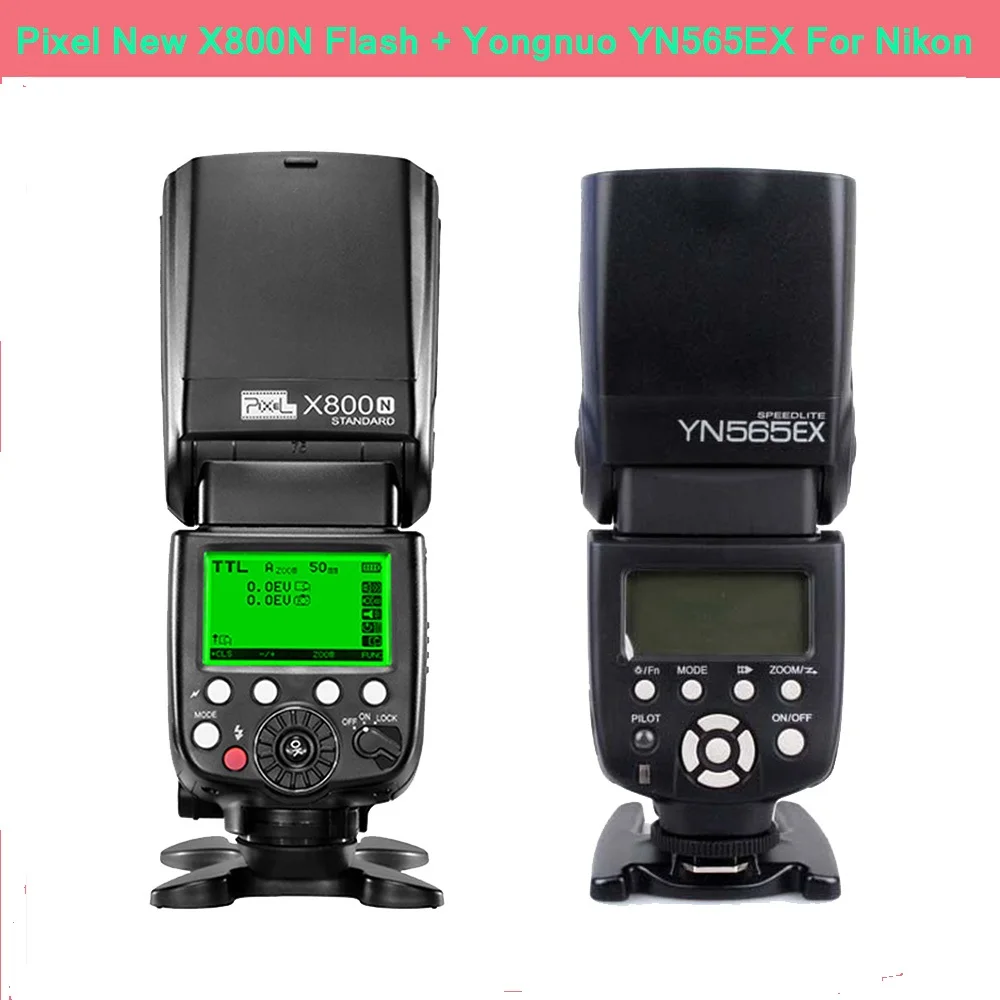  X800N GN60  ITTL HSS   Speedlite  Nikon d3100 d7100 d90 d5300 D800 Yongnuo YN565EX YN-565EX 