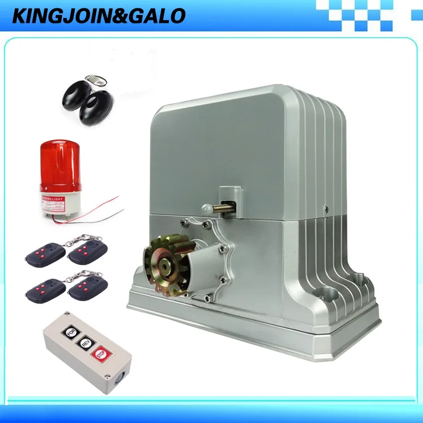 Driving 1800kgs portal electronic sliding gate motor/automatic gate opener with remote control switch