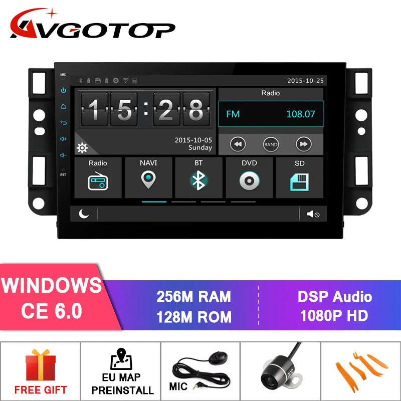 Sale AVGOTOP Android 9 Car DVD Player For CHEVROLET EPICA CAPTIVA 2G 16G Vehicle Radio 1