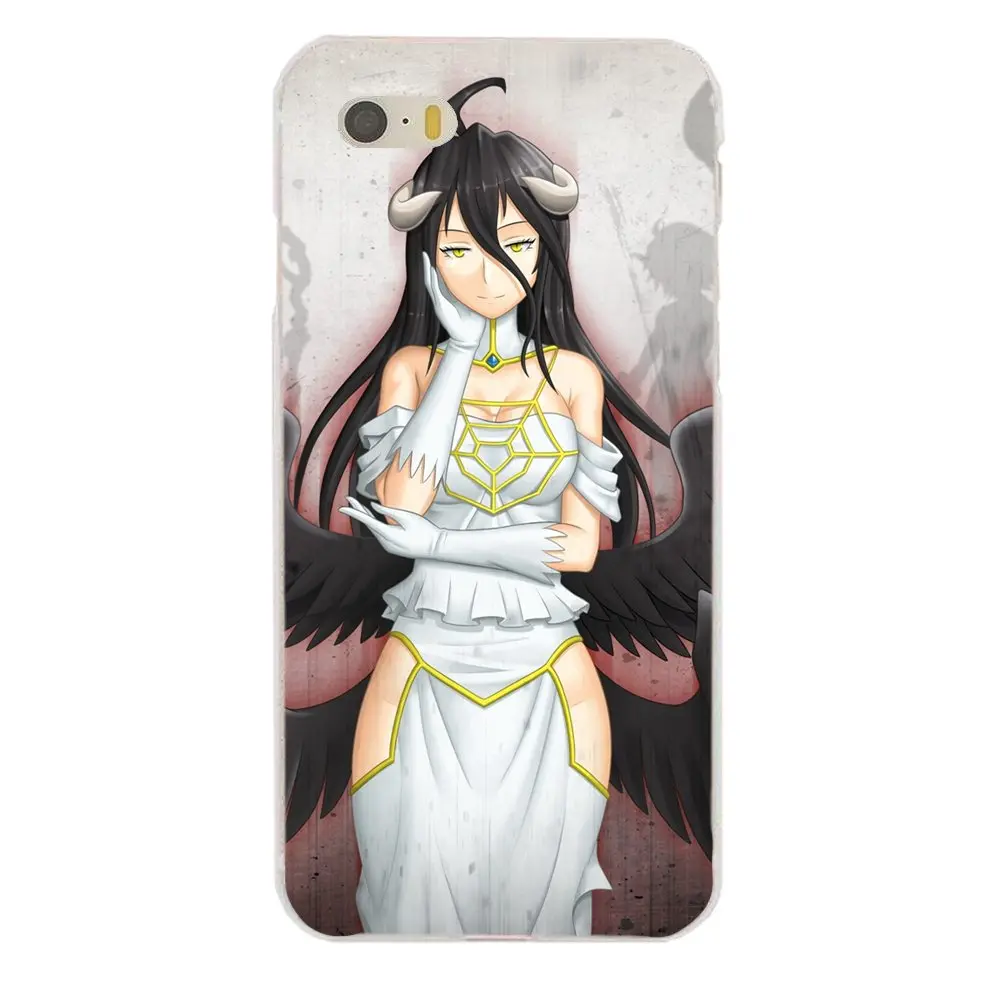 Сексуальная аниме девушка Overlord Albedo для HTC 530 626 628 630 816 820 One A9 M7 M8 M9 M10 E9 Plus U11 Moto G G2 G3 G4
