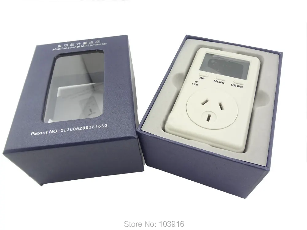 10 units AU Plug Ammeter Energy Power Watt Voltage Volt Meter Monitor