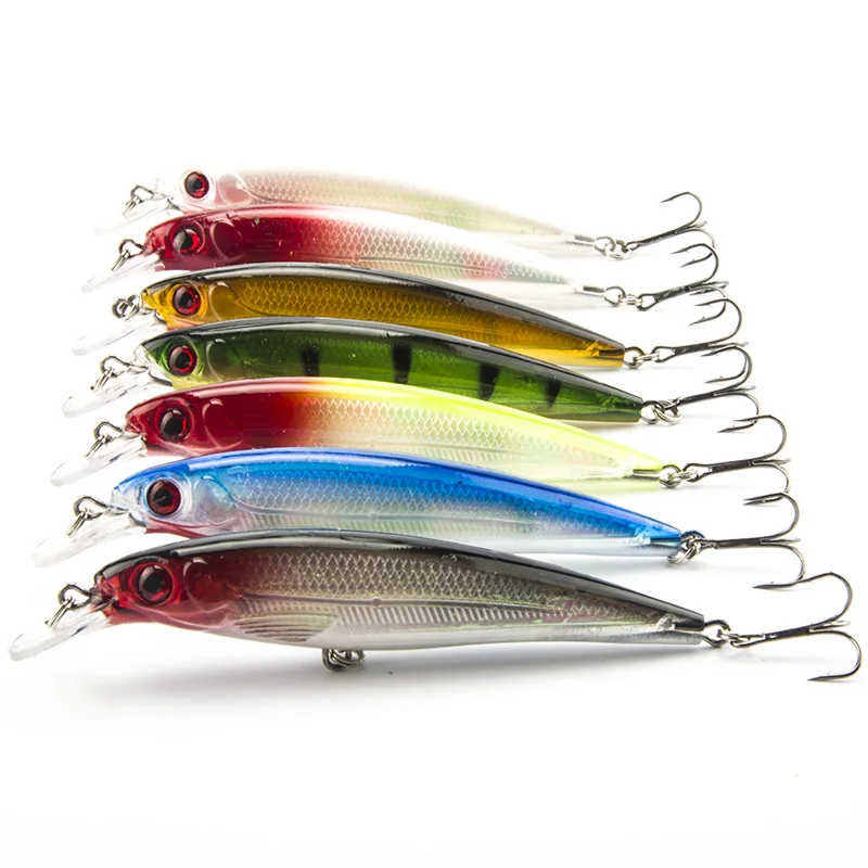 SEALURER Brand Fishing Lure 3D eyes 11CM 13G Pesca Plastic Wobbler