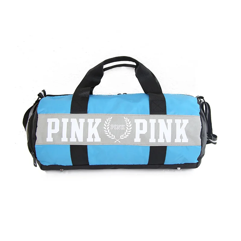 

SAFEBET 2018 Women Fashion Rose Love Large Capacity Travel Bags Travel Bags Striped Shoulder Beach Bag D 'Waterproof