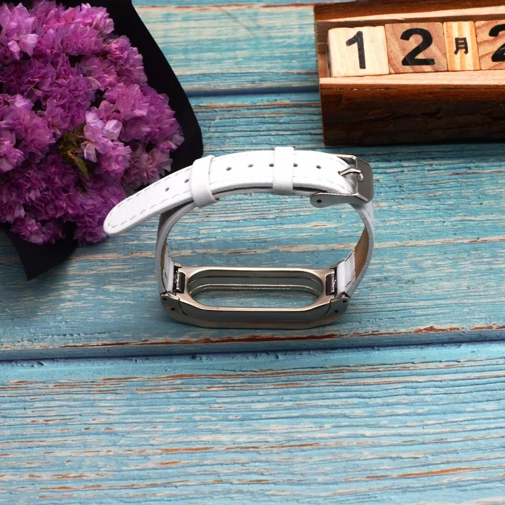 Белые Смарт часы Eastar аксессуары для XiaoMI Band браслет из нержавеющей стали сменные
