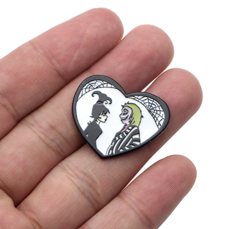 Patchfan Косплей сердце цинковый шпильки para рюкзак гордость одежда медаль за мешок