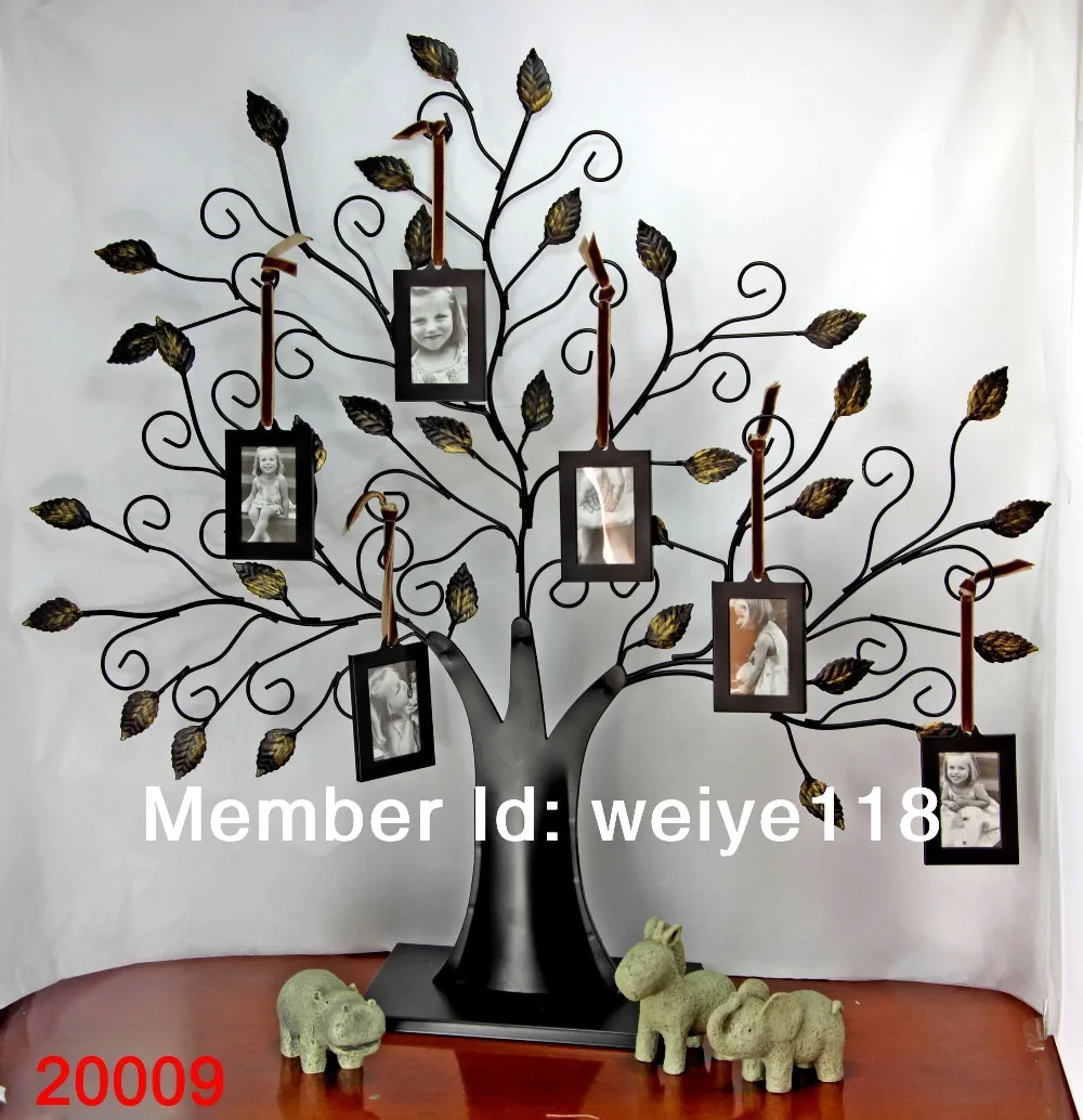 Family Tree Photo Frame With 6 Frames/Metal Photo Framein Frame from