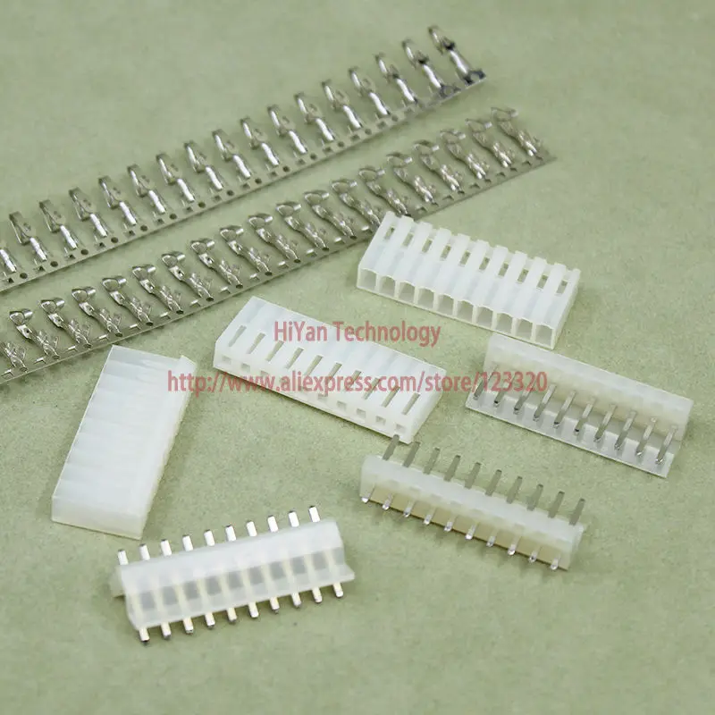 (50 компл./лот) разъем CH3.96 Molex 3 96 10Pin 180 градусов верхний вход шаг: мм контактный +
