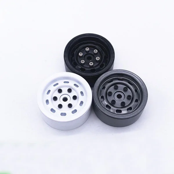 Cheap 1PC Climbing Car 1.9inch Wheel Rim 54*26mm 12mm Hex Adapter Wheels Hub for TRX4 Axial SCX10 90046 D90 RC Cars Modified