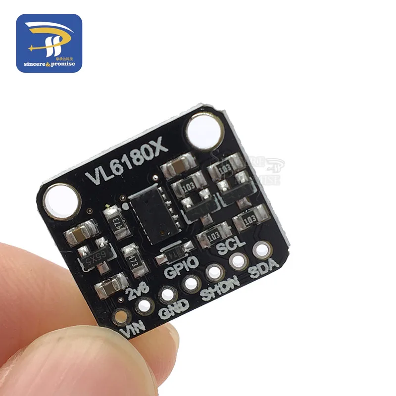 VL6180 VL6180X Range Finder Optical Ranging Sensor Module for Arduino I2C Interface Board IR Emitter Ambient Light High Accuracy