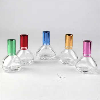

15ml Clear Glass Women Perfume Bottle Refillable Empty Cosmetic Water Spray Bottle Hello Kitty Shape Portable Reuse Beauty Tools