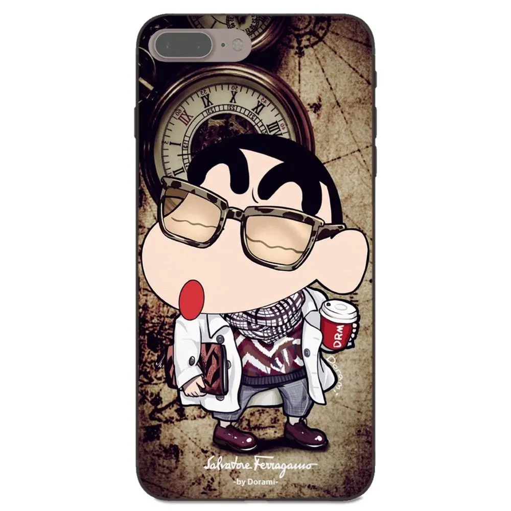 Мягкий защитный чехол с рисунком Crayon Shin Chan для Xiaomi Mi Mix Max Note 2 2S 3 5X6 8 SE A1 Play