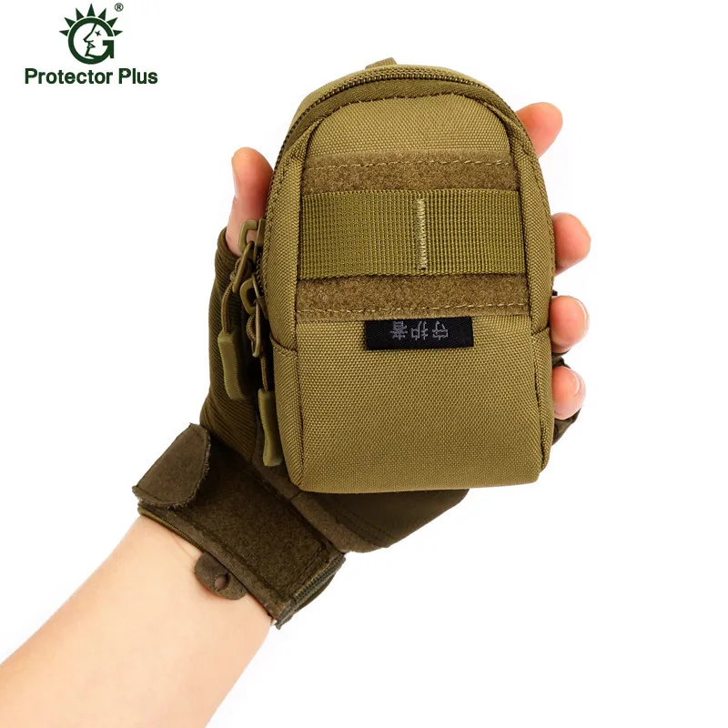 Tactical Small Cell Phone Package Outdoor Sport Camping Bag Molle Pouch Kit Accessory Kit Small Bag with Vice Package S24