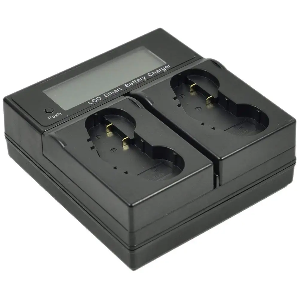 MH-22 MH-21 Fast LCD Dual Charger for Nikon EN-EL4 EN-EL4a Battery Fits D2  D3 Digital SLR D2H D2Hs D2X D2Xs D3 D3s D3x F6 Camera