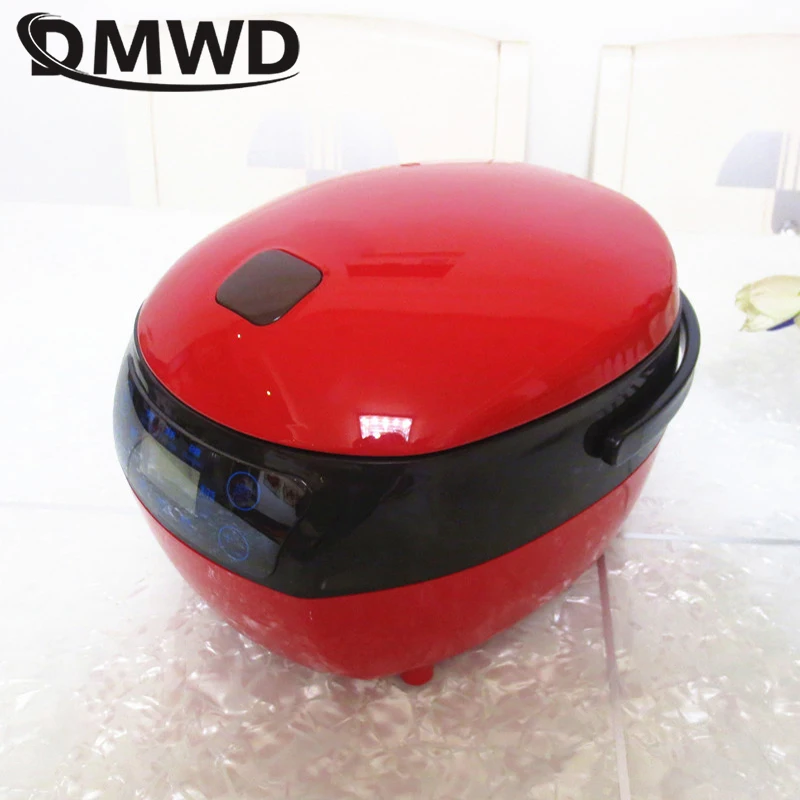 

DMWD Smart Electric Rice Cooker 1.2L Mini Timing Food Cooking Steamer Porridge Meal Heating Lunch Box Soup Stew Pot Yogurt Maker