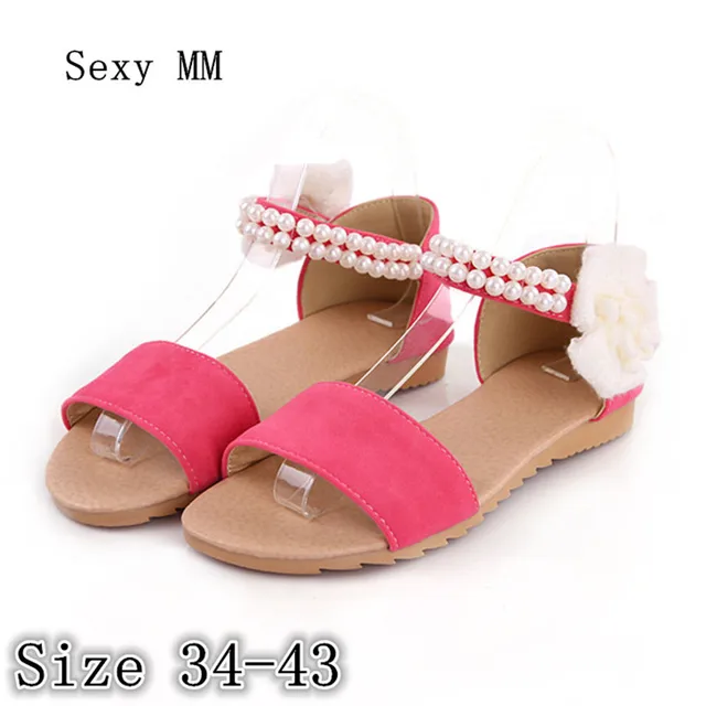 Women Summer Beach Sandals Flip Flops Fashion Slippers Shoes Plus Size 40/41/42 Women Summer Beach Sandals Flip Flops Fashion Slippers Shoes Plus Size 40/41/42