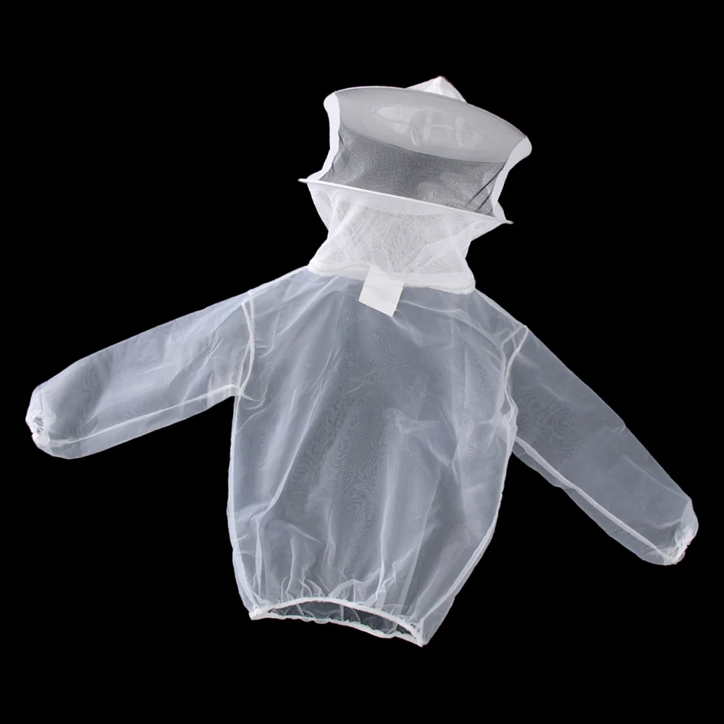 Beekeeping Jacket Veil Smock Equipment Supplies Bee Keeping Hat Sleeve Suit High Quality