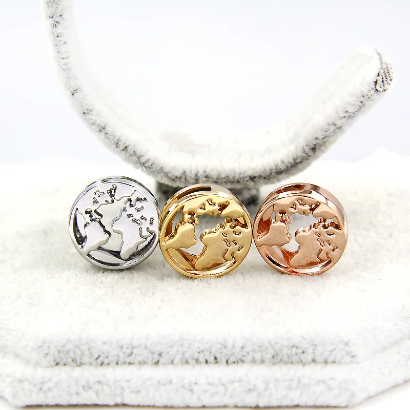 YUKAM Moon Star Mother Daughter Basketball World Map Life Tree Four Leaf Clover Slide Charms Keeper for Bracelets Jewelry Making