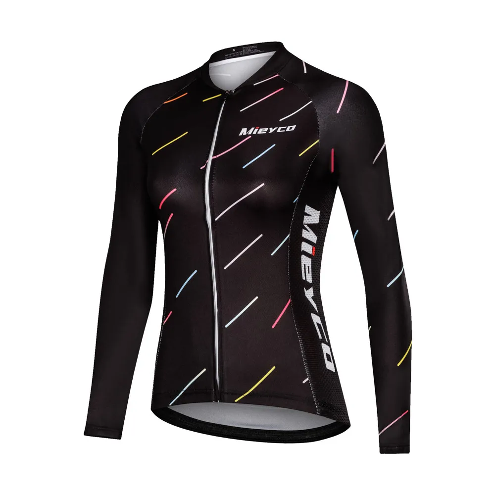 Женская Ciclismo с длинным рукавом, дорожная одежда для велосипедной езды, рубашка, командная Джерси, заказной дизайн, велосипедная майка, Mtb велосипедная одежда - Цвет: 1