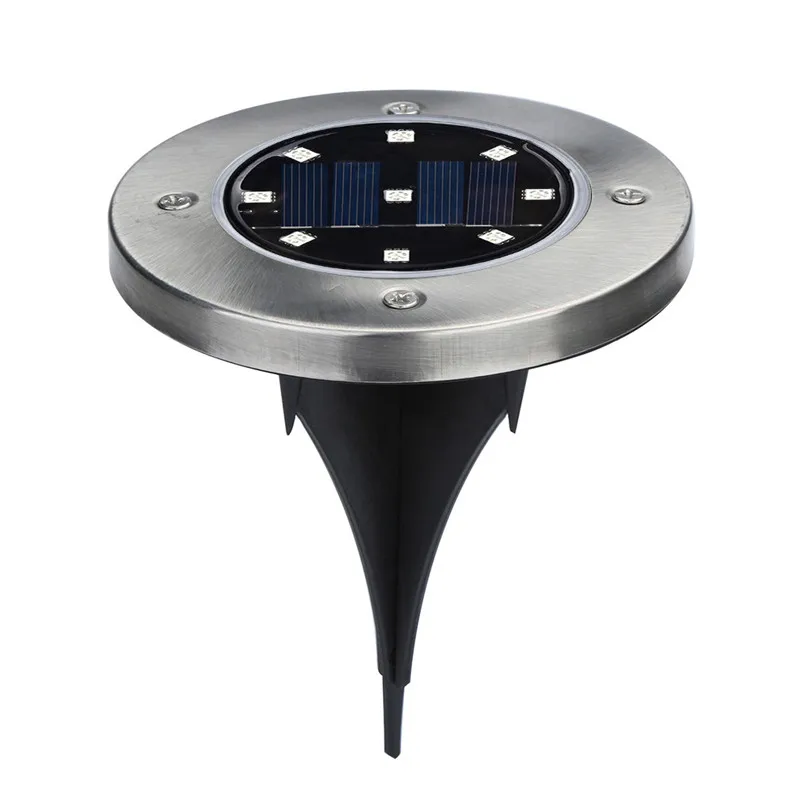 Underground Solar LED Outdoor Power Buried Light Under Ground Lamp Outdoor Path Way Garden Lawn Yard Outdoor Lighting 35NE3014