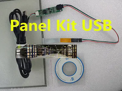 

DHL/EMS 5*NEW 15" 4 Wire USB Touch Screen DIY Panel Kit Set For Windows 7 XP Vista 4:3 ### -F4