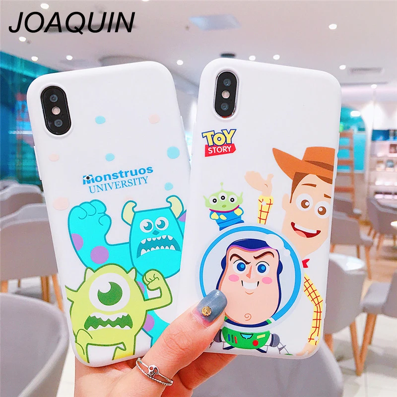 Cute Toy Story Alien Buzz Lightyear Cartoon soft silicone Phone Case for iPhone 11 11pro 6 7 8 plus X XR XS MAX cover coque |