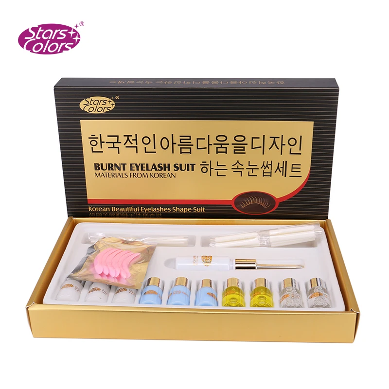 

5 kits/lot Korea Beauty Eyelash Perm Kit Eyelash Lifting for Eyelashes Perming Curing Up To Cilia Perment Kit Set