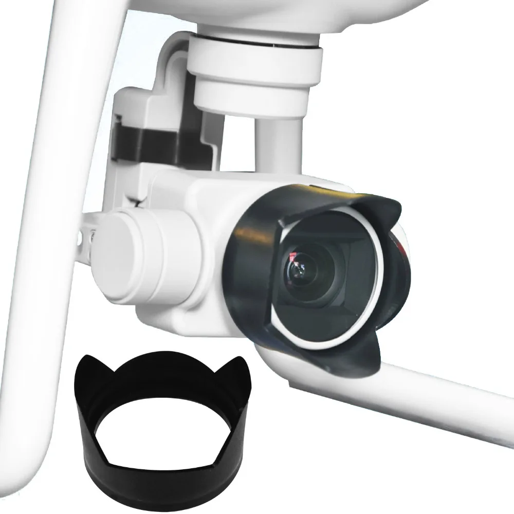 Gosear защитный Камера бленда козырек от солнца Visera Paraluce Streulichtblende для DJI Phantom 3 4 Drone