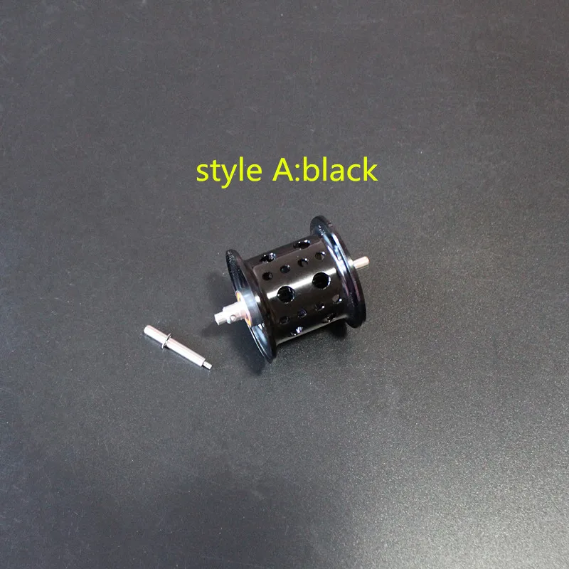 style A black Max3 СЕРИИ Катушка мелкая глубокая общая катушка diy аксессуары с керамическими шариковыми подшипниками - Цвет: style A black