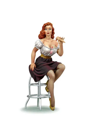 

[Loong Way Miniatures] Andrea Miniatures Pin Up Series Cold Strawbery 75mm Metal Miniature