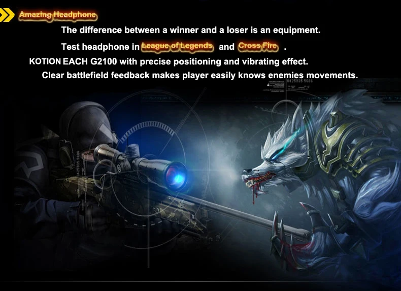 Vibration Function Professional Gaming Headphone 10
