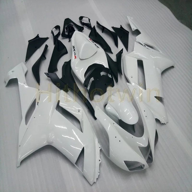 Пользовательский Корпус мотоцикла для Kawasaki ZX-6R 07-08 636 ZX6R обтекатель zx6r 2007 2008+ Бесплатные болты+ синий белый