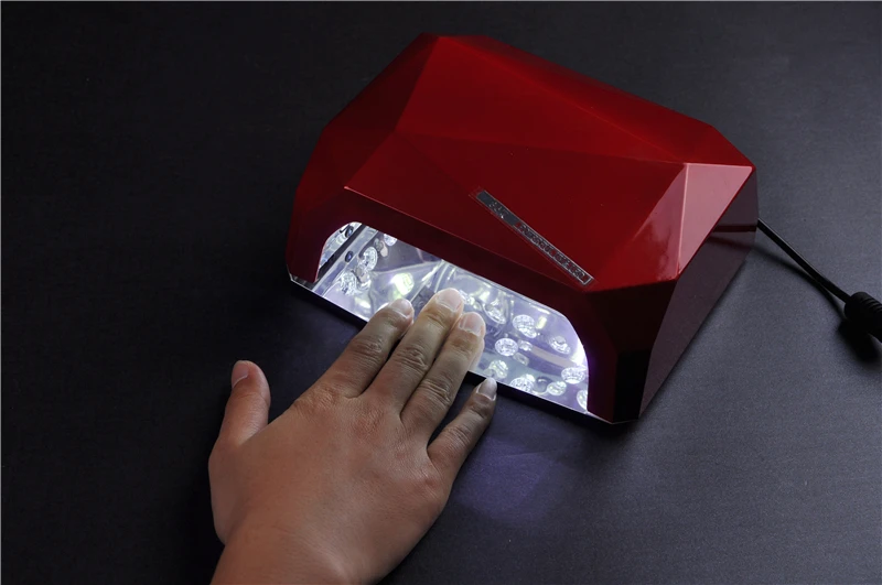 Новые 36 Вт автоматический датчик 110 В/220 В светодиодные лампы для ногтей барабан долгий срок службы Fast Dry 36 Вт ledcure для ногтей УФ гель для ногтей