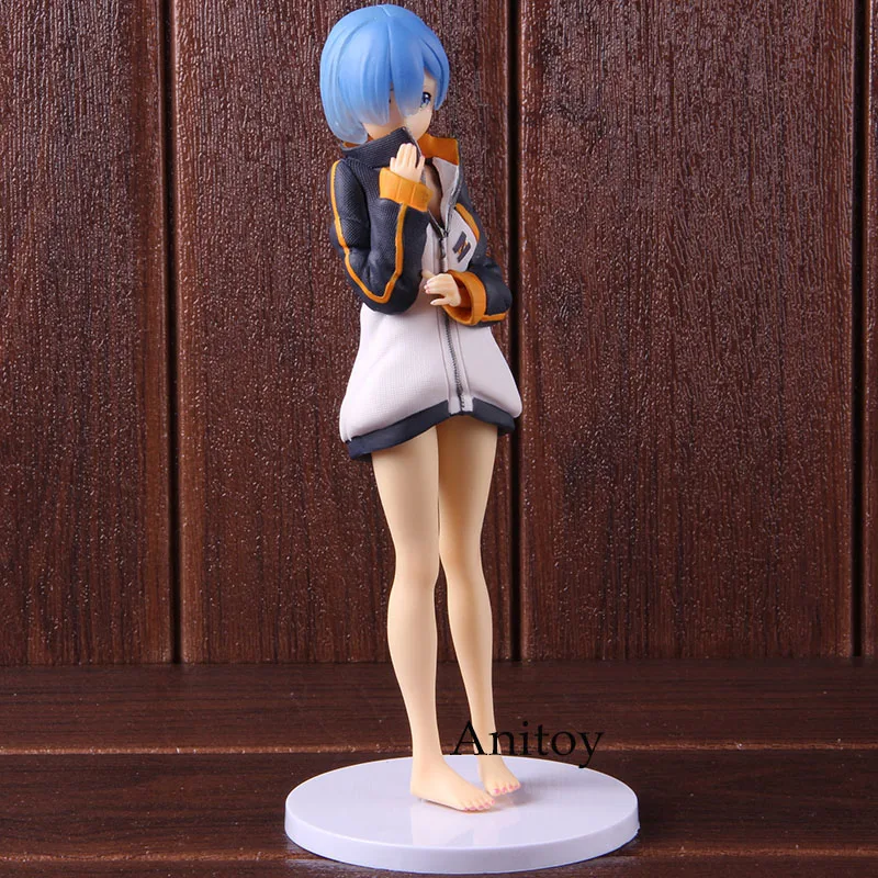 Re: zero Аниме Фигурка Кара хаджимеру Isekai Seikatsu Rem casual Ver. ПВХ Rem фигурка Коллекционная модель игрушки