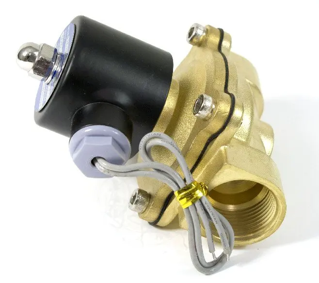 

Free Shipping 2 Way Valves 3/4" Water Air Fuel Solenoid Valve N/C Model 2W200-20 Standard Voltages Lot of 10pcs