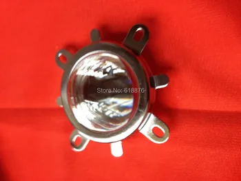 

free shipping 1pcs 44mm Lens + Reflector Collimator + Fixed bracket For 10W led lamp project & DIY 60-80degree 10W led lens