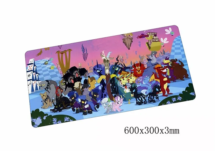 

anime my little pony mousepad best 60x30cm gaming mouse pad gamer mouse mat big pad keyboard computer padmouse laptop play mats