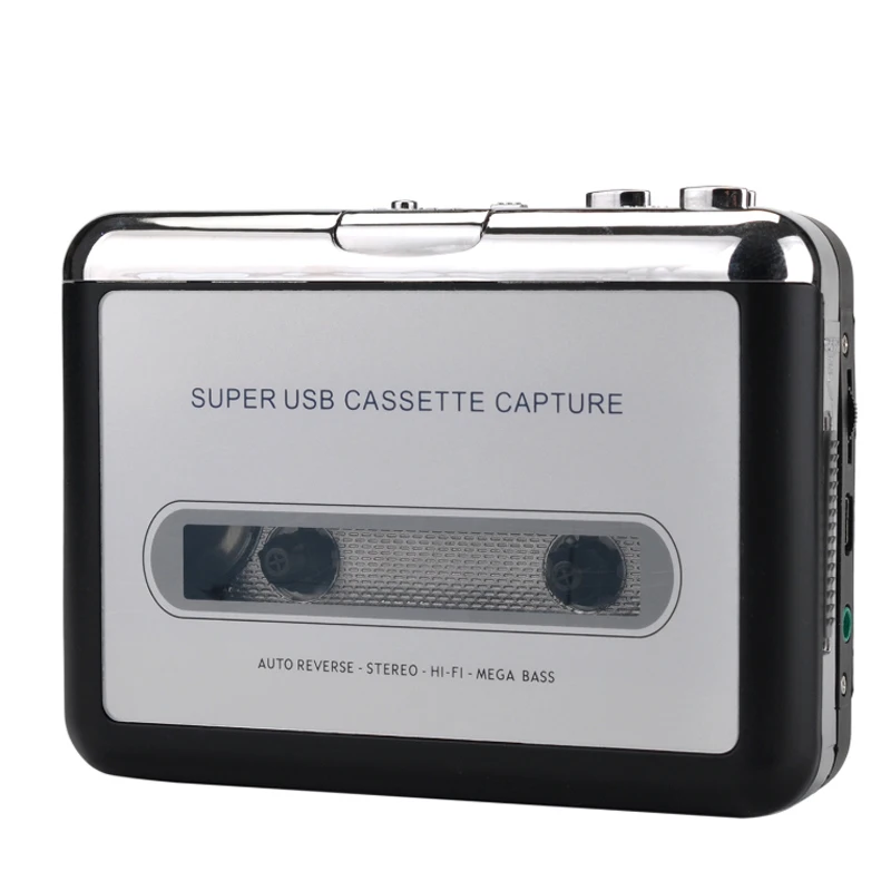 Ezcap218 USB Кассетный плеер лента к ПК старая кассета к MP3 конвертер формат аудио рекордер захват Walkman с автоматическим реверсом