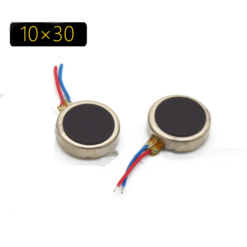 10 шт. 1030 микро вибромотор постоянного тока 10*3 мм DC1.5V плоский вибрирующий