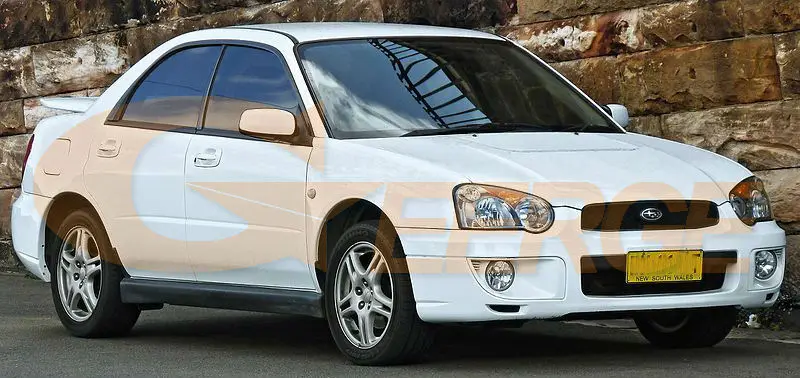 Для Subaru Impreza WRX wagon 2004 2005 отличные ангельские глазки Ультра яркое освещение CCFL ангельские глазки комплект Halo Кольцо