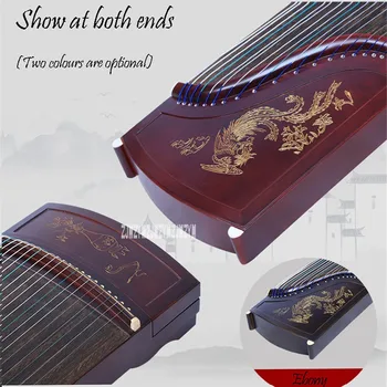 

Guzheng Instrument Gold Powder Engraving and Printing Professional 21 String Special Performing Instrument ZYG-116