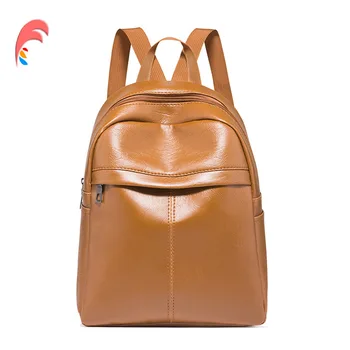 

YOJESSY Backpack Women Pu Leather Female Backpacks Brown Vintage Teenager School Mochila Feminina Rucksack Mochilas Mujer
