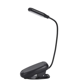 

LED Reading Light,Rechargeable Book Light, 3-Level Brightness (Cool and Warm) and Flexible Easy Clip On Reading Lamp, Eye Protec